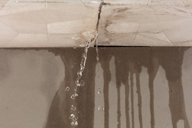 Professional Flood Damage Cleanup technician working in Tobaccoville, NC